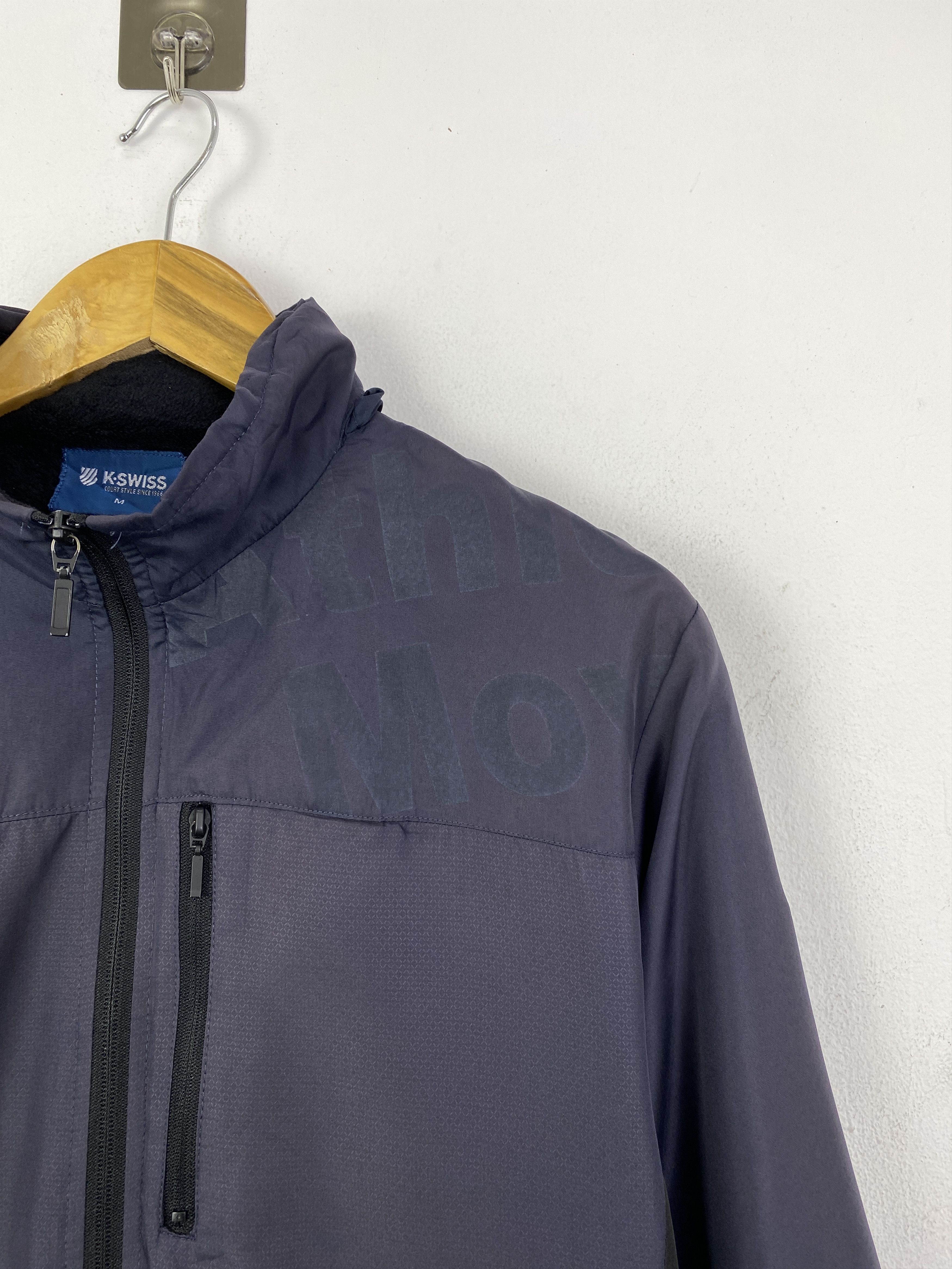 K-Swiss Vintage K-SWISS Track Jacket Windbreaker JA0199 Size US M / EU 48-50 / 2 - 9 Thumbnail