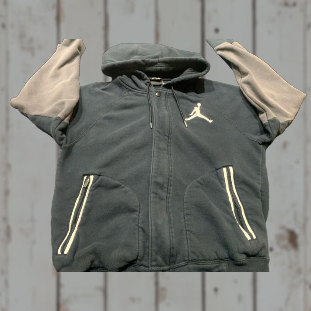 Nike Nike Jordan Hooded Sweatshirt Mens Small Black Full Zip Size US S / EU 44-46 / 1 - 1 Thumbnail