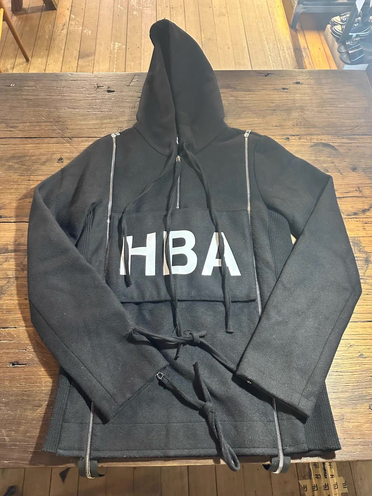 Hood By Air HBA HOOD BY AIR 15FW Black Yad Hoodie Ｑ25 Size US M / EU 48-50 / 2 - 1 Thumbnail