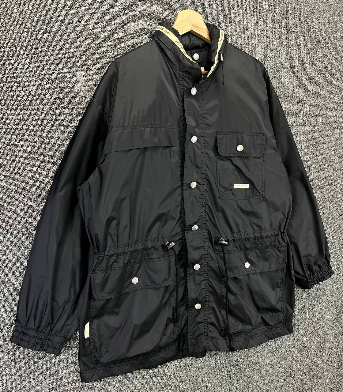 Hai Sporting Gear × Issey Miyake × Vintage Vintage Issey Miyake Hai Sporting Gear Light Jacket Size US M / EU 48-50 / 2 - 2 Thumbnail