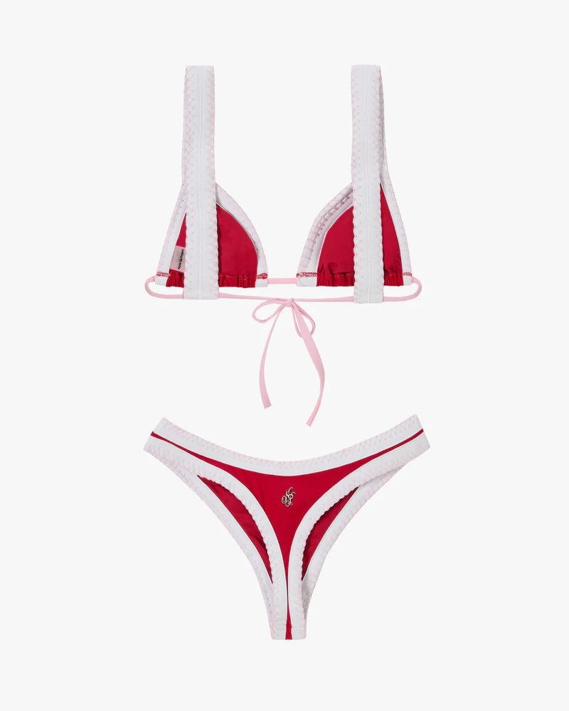 Other Nude Project Coralite Bikini Top Red Size XS / US 0-2 / IT 36-38 - 2 Thumbnail