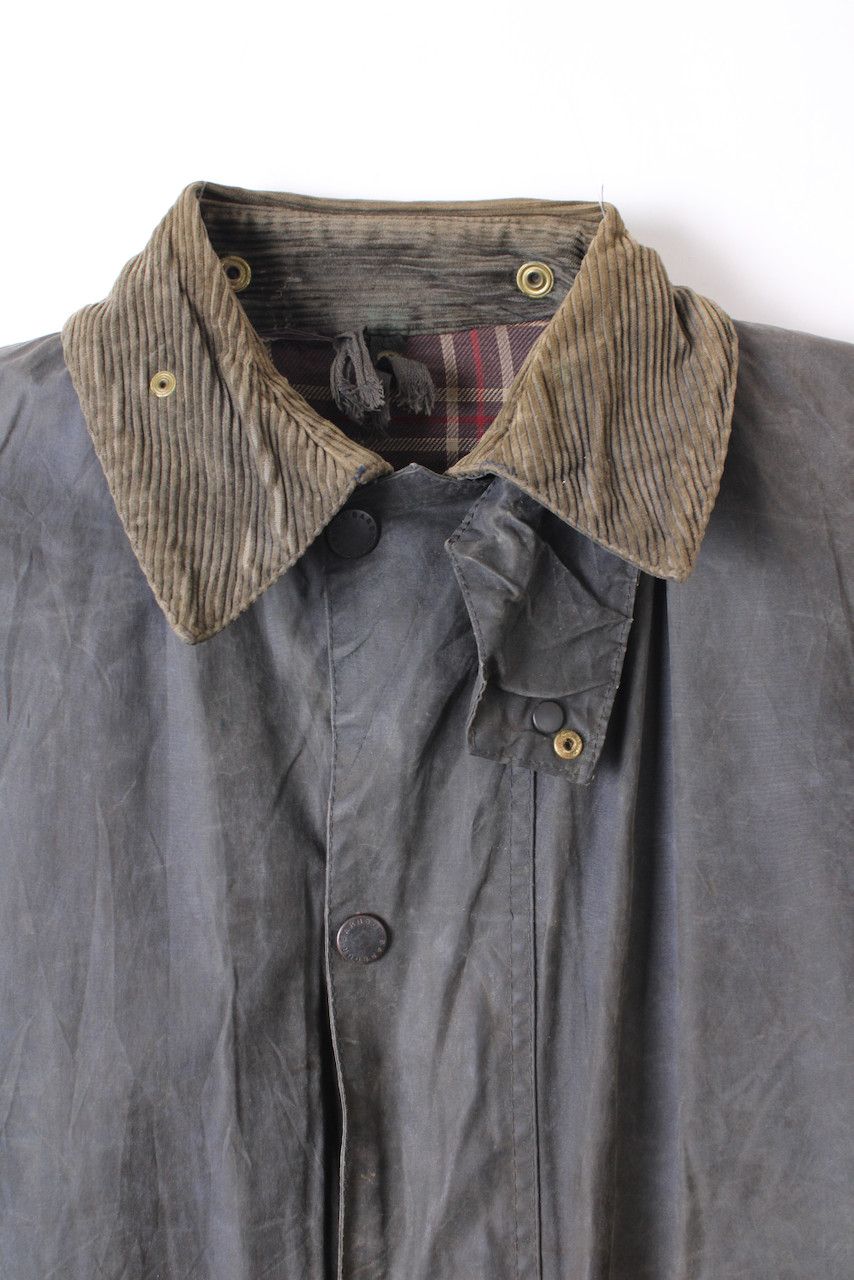 Barbour Barbour Border Wax Jacket Grey C40 Medium Large Size US M / EU 48-50 / 2 - 2 Thumbnail