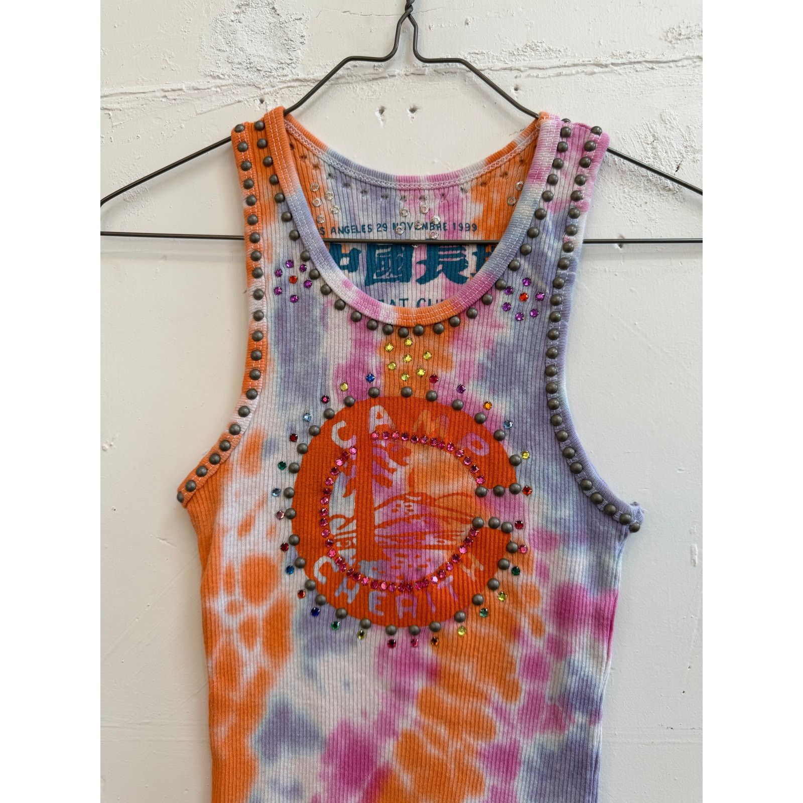 The Great China Wall Great China Wall x Hot Mess Tie Dye Studded Tank Top Size M / US 6-8 / IT 42-44 - 2 Thumbnail