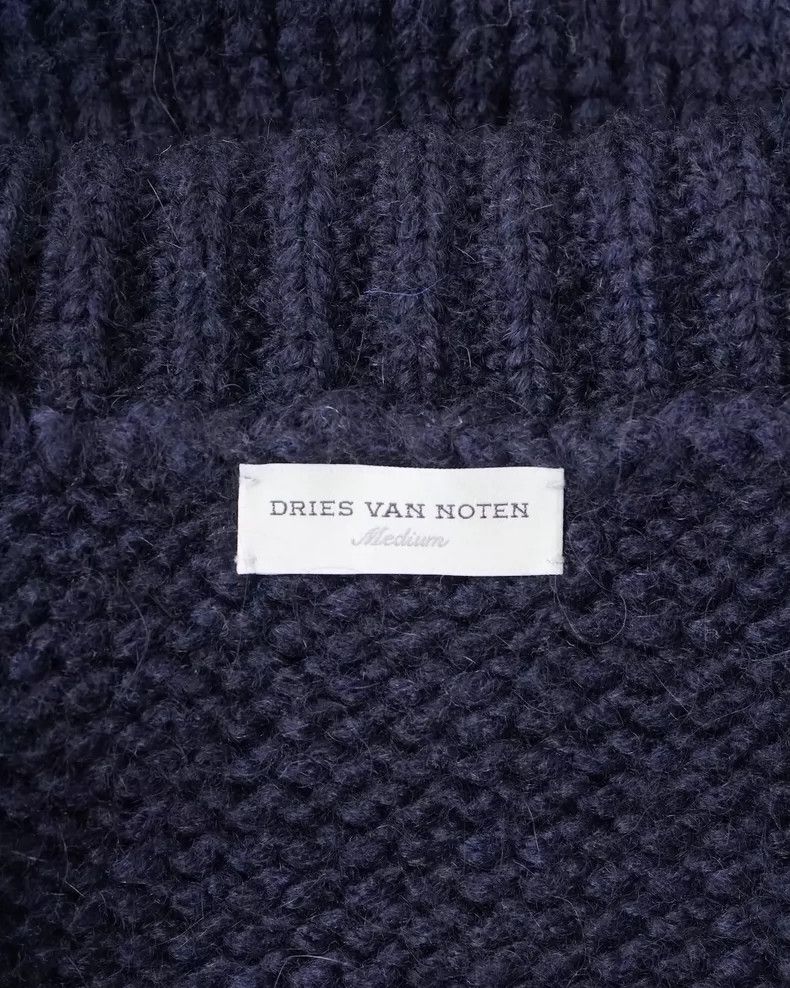 Dries Van Noten dries van noten Alpaca wool blended sweater 2504-Nextarrow Size US M / EU 48-50 / 2 - 7 Thumbnail