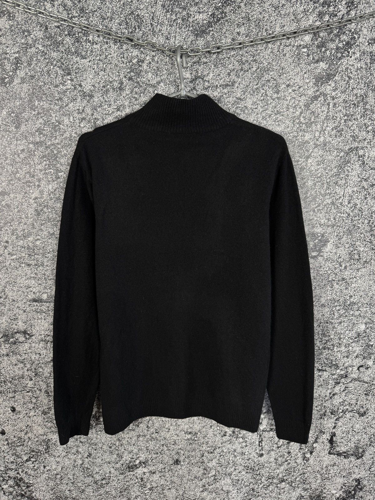 Lacoste Men’s Lacoste Wool Sweater 1/4 Zip Pullover Black Size 6 Size US XL / EU 56 / 4 - 10 Thumbnail