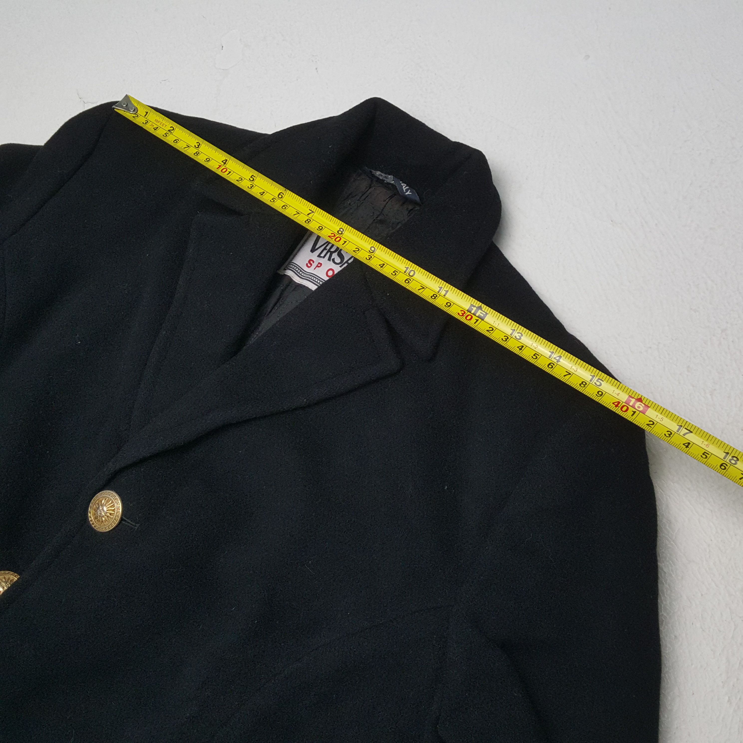 Versace × Vintage Vintage VERSACE SPORT Italian Fashion Brand Jacket Size S / US 4 / IT 40 - 5 Thumbnail