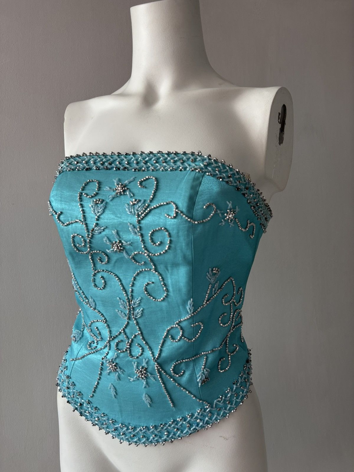 Vintage Vintagw bustier Size M / US 6-8 / IT 42-44 - 15 Thumbnail