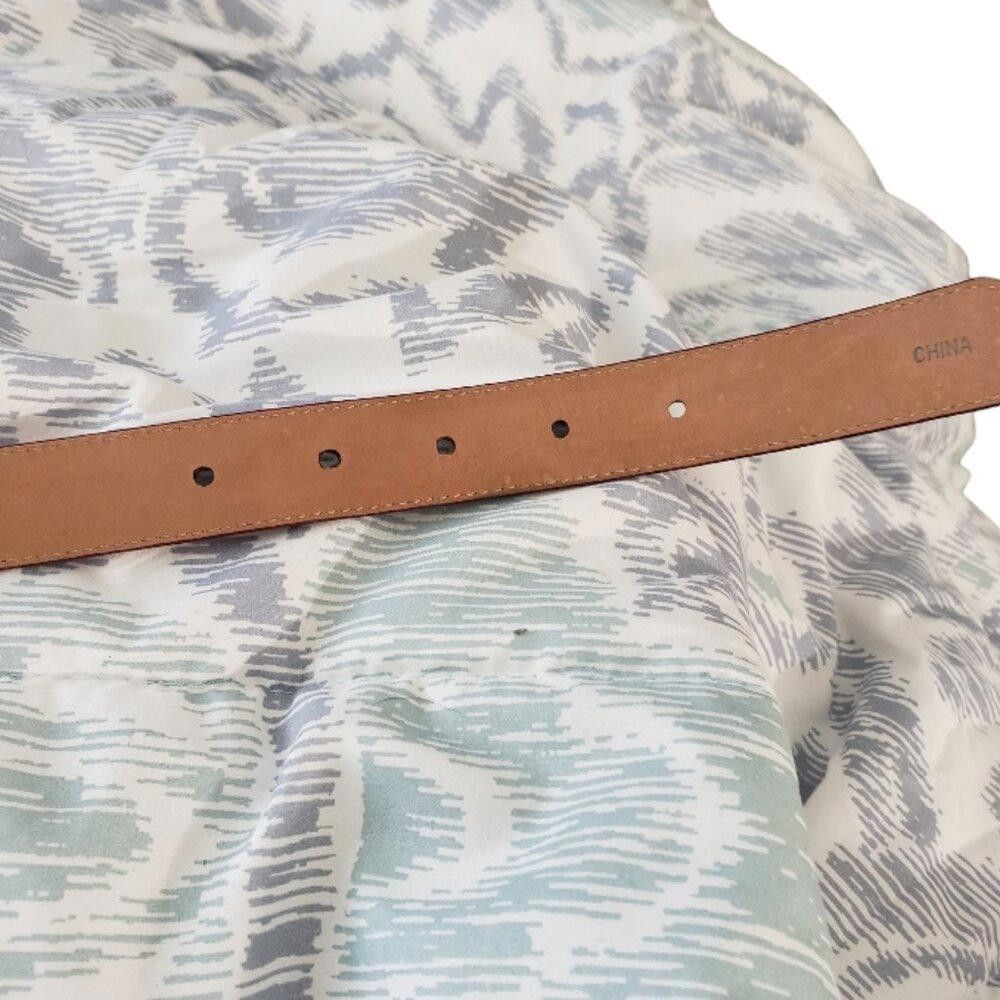 Brighton Brighton Red Heart Embellished Leather Belt Size ONE SIZE - 12 Thumbnail
