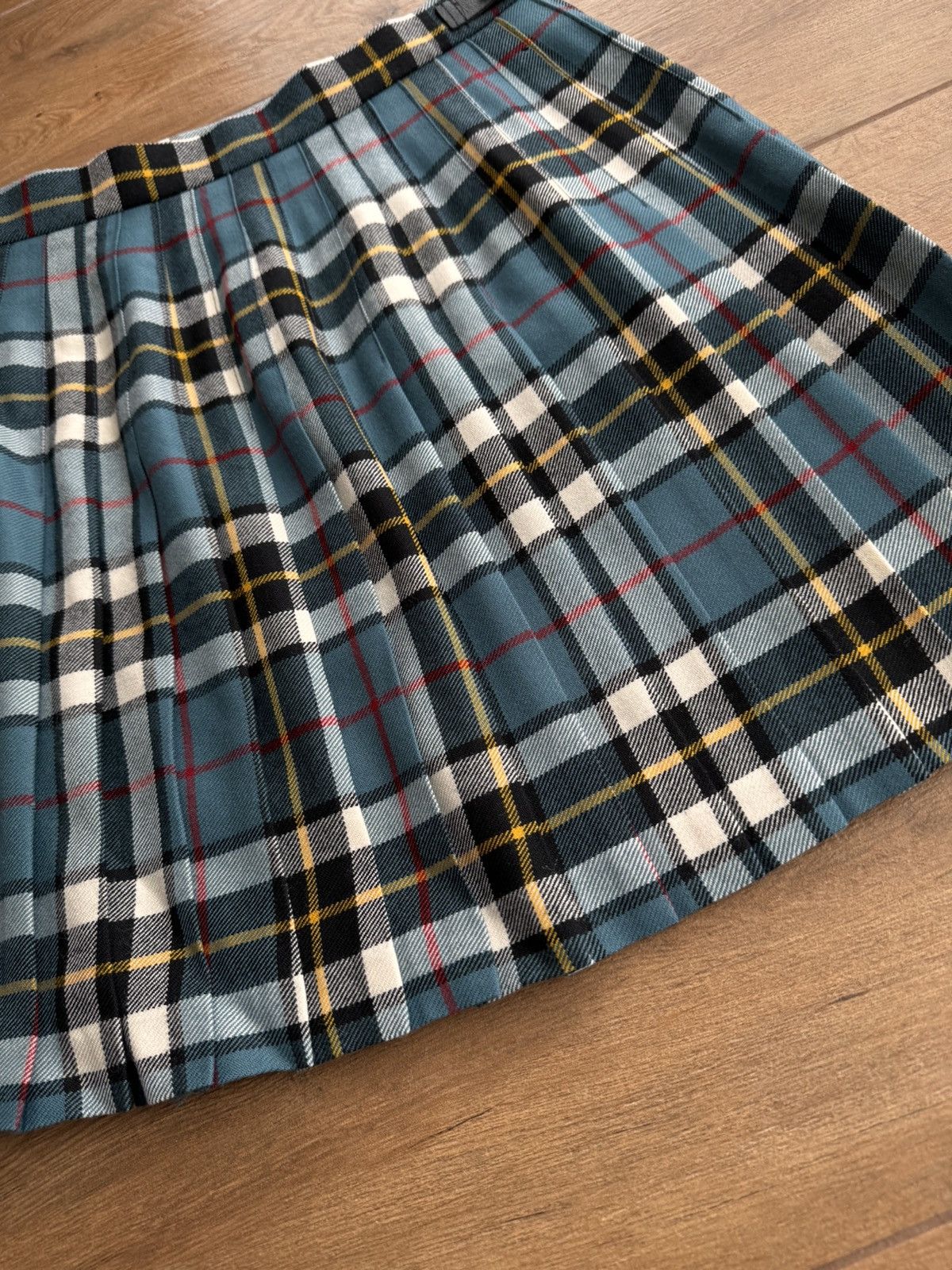 Pringle Of Scotland × Vintage Vintage James Pringle Weavers of Inverness Wool Tartan Kilt Size 30" / US 8 / IT 44 - 10 Thumbnail