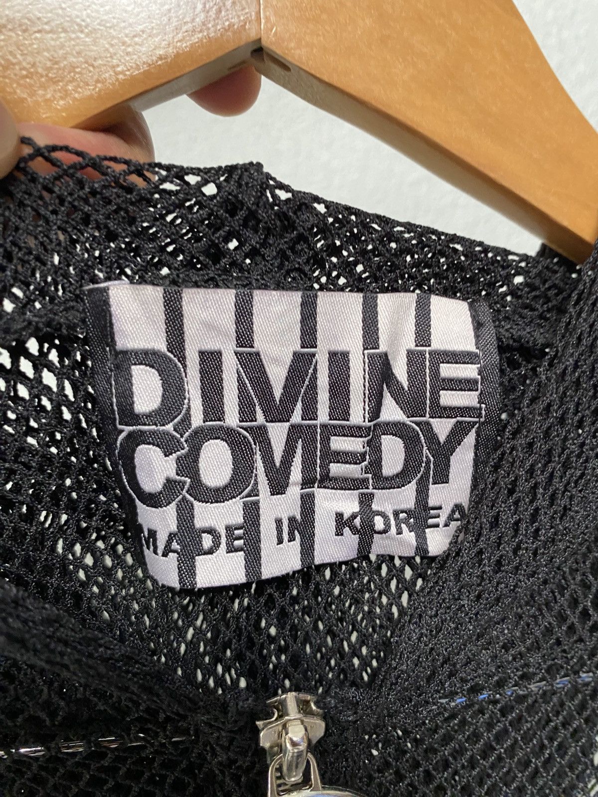 Japanese Brand Avant garde Dimine Comedy mesh style hoodie Y2K fesyen Size S / US 4 / IT 40 - 4 Thumbnail