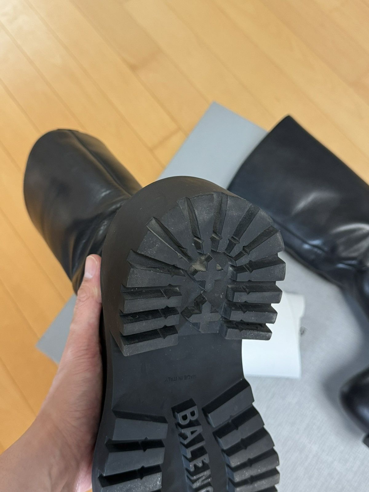 Balenciaga Hummer leather boots Size US 8 / EU 41 - 6 Thumbnail