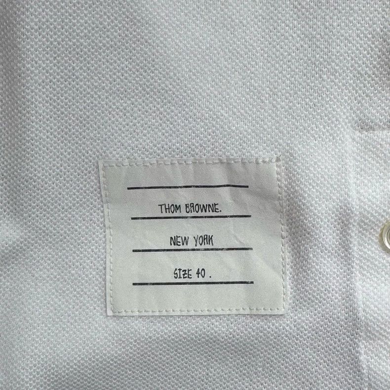 Other Thom Browne size40 White pocket ribbon logo dress Size S / US 4 / IT 40 - 4 Thumbnail