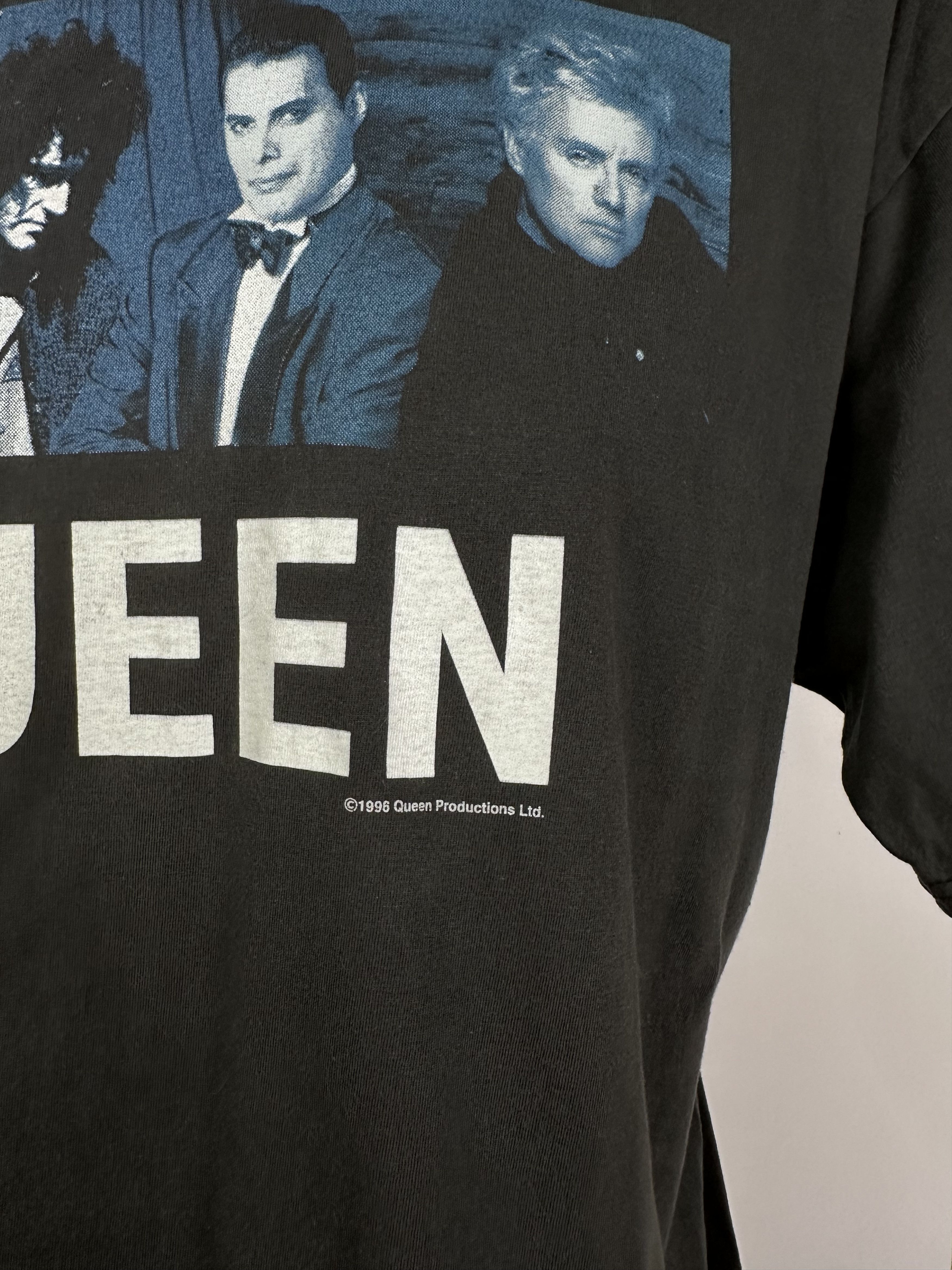 Vintage Queen 1996 Let Me Live T Shirt Grey Size L Men Vintage Size US L / EU 52-54 / 3 - 4 Thumbnail