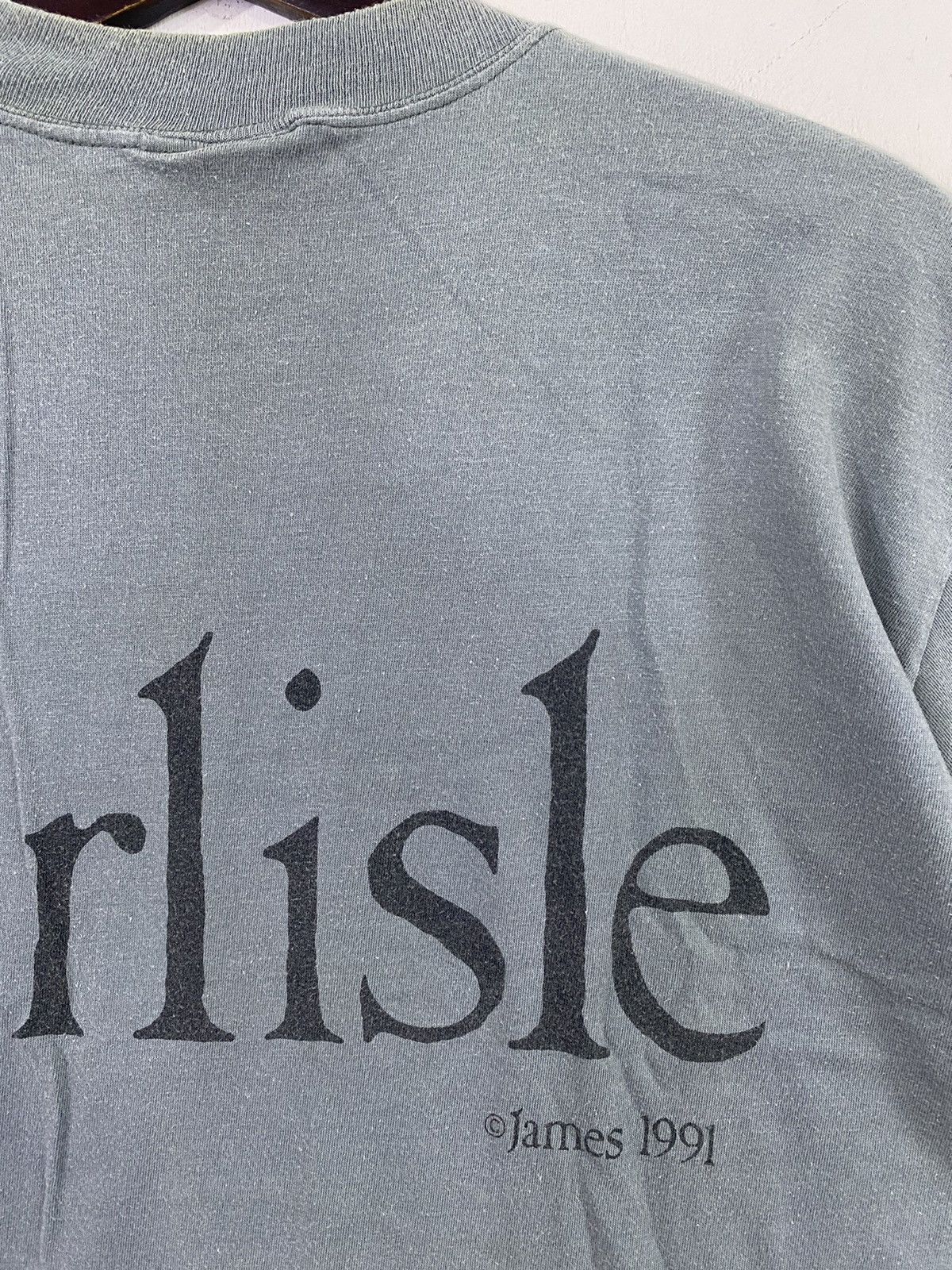 Band Tees 💥VINTAGE JAMES britpop UK band tour 1991 Carlisle shirt Size US XL / EU 56 / 4 - 6 Thumbnail