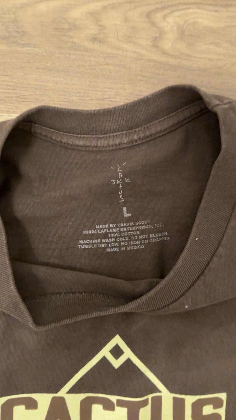 Travis Scott Travis Scott Celebrity Softball Game T-shirt Size US L / EU 52-54 / 3 - 3 Thumbnail