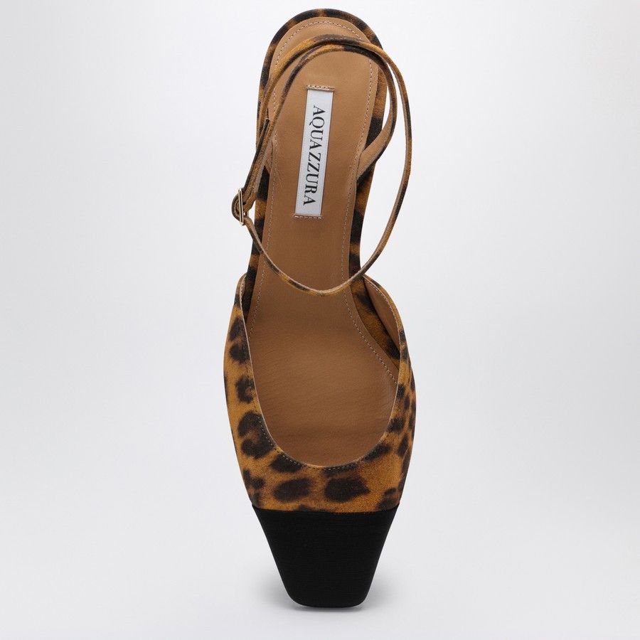 Aquazzura o1d2blof0824 Leather Pump in Leopard Size US 9 / IT 39 - 3 Thumbnail