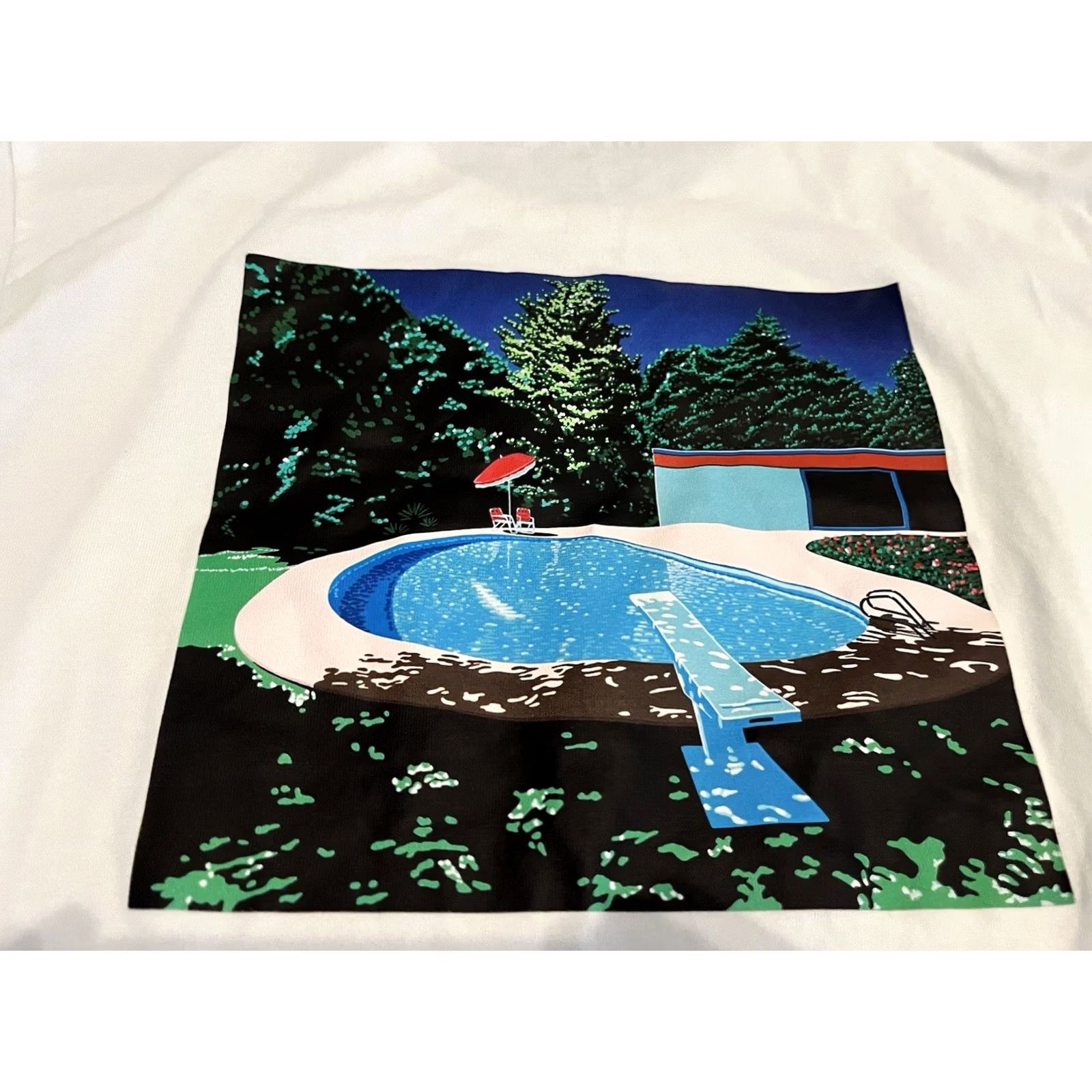Uniqlo UNIQLO UT Graphic White T-Shirt Medium Mens M Size US M / EU 48-50 / 2 - 2 Thumbnail