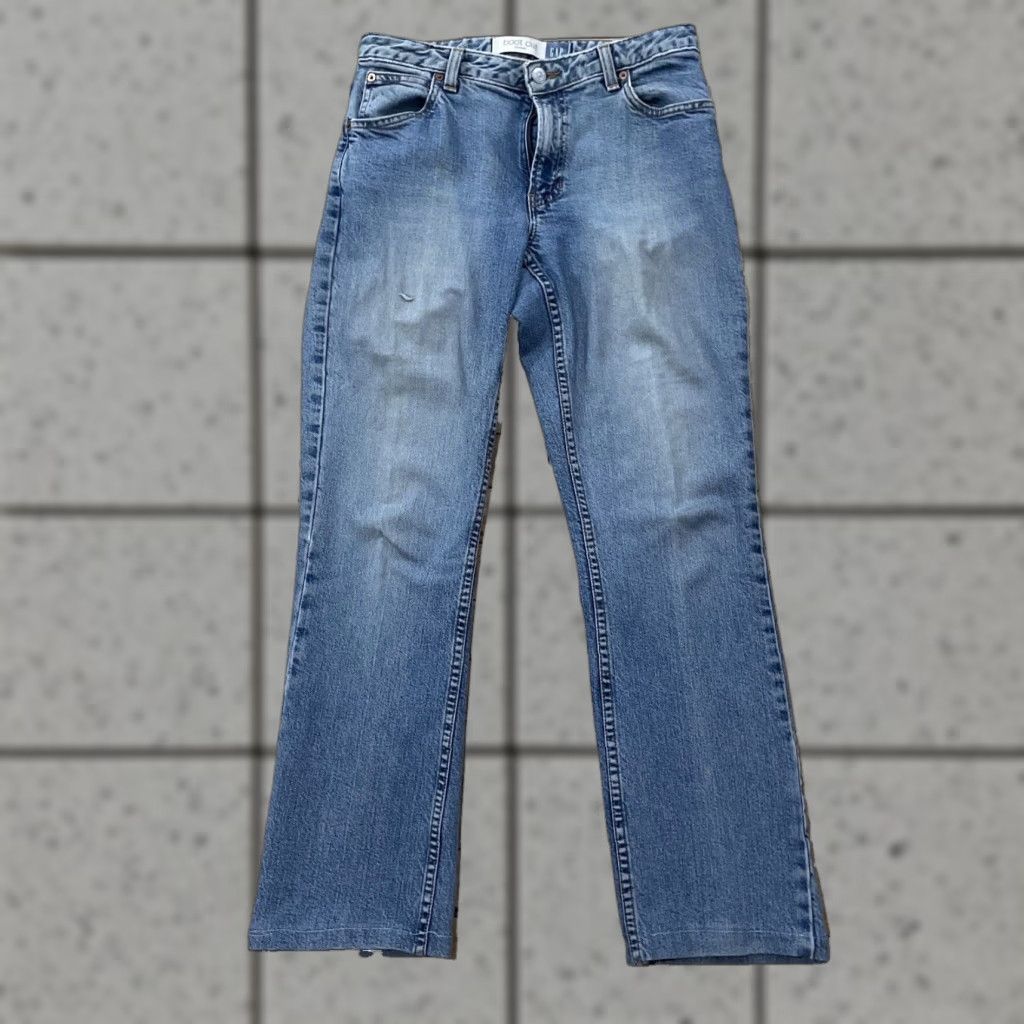 Gap GAP Jeans Women 4 Boot Cut Regular Vintage 90s Light Blue Stretch Denim 29x28 Blue, Navy, Denim Bootcut Women 4 GAP Jeans Vintage 90s Size 27" / US 4 / IT 40 - 1 Thumbnail