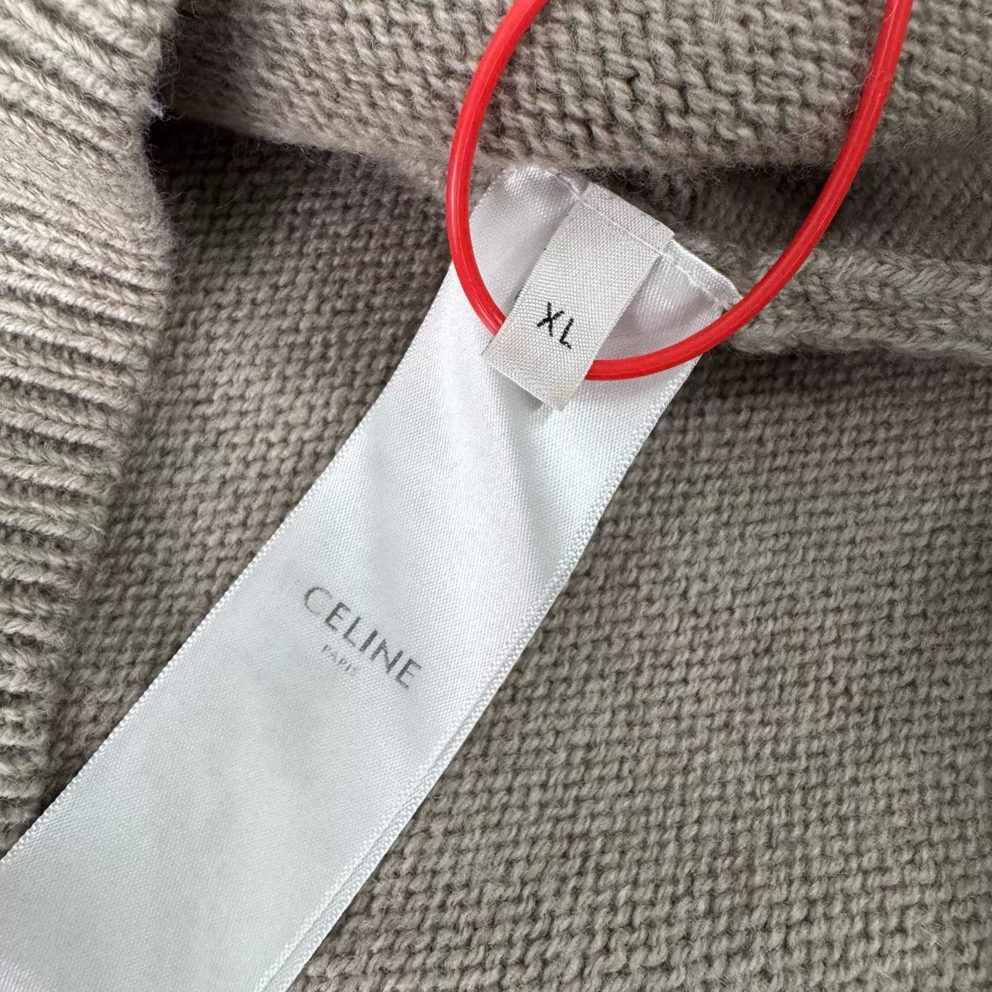 Celine Celine Triomphe Embroidered Chunky Knit XL 99 New Size US XL / EU 56 / 4 - 7 Thumbnail