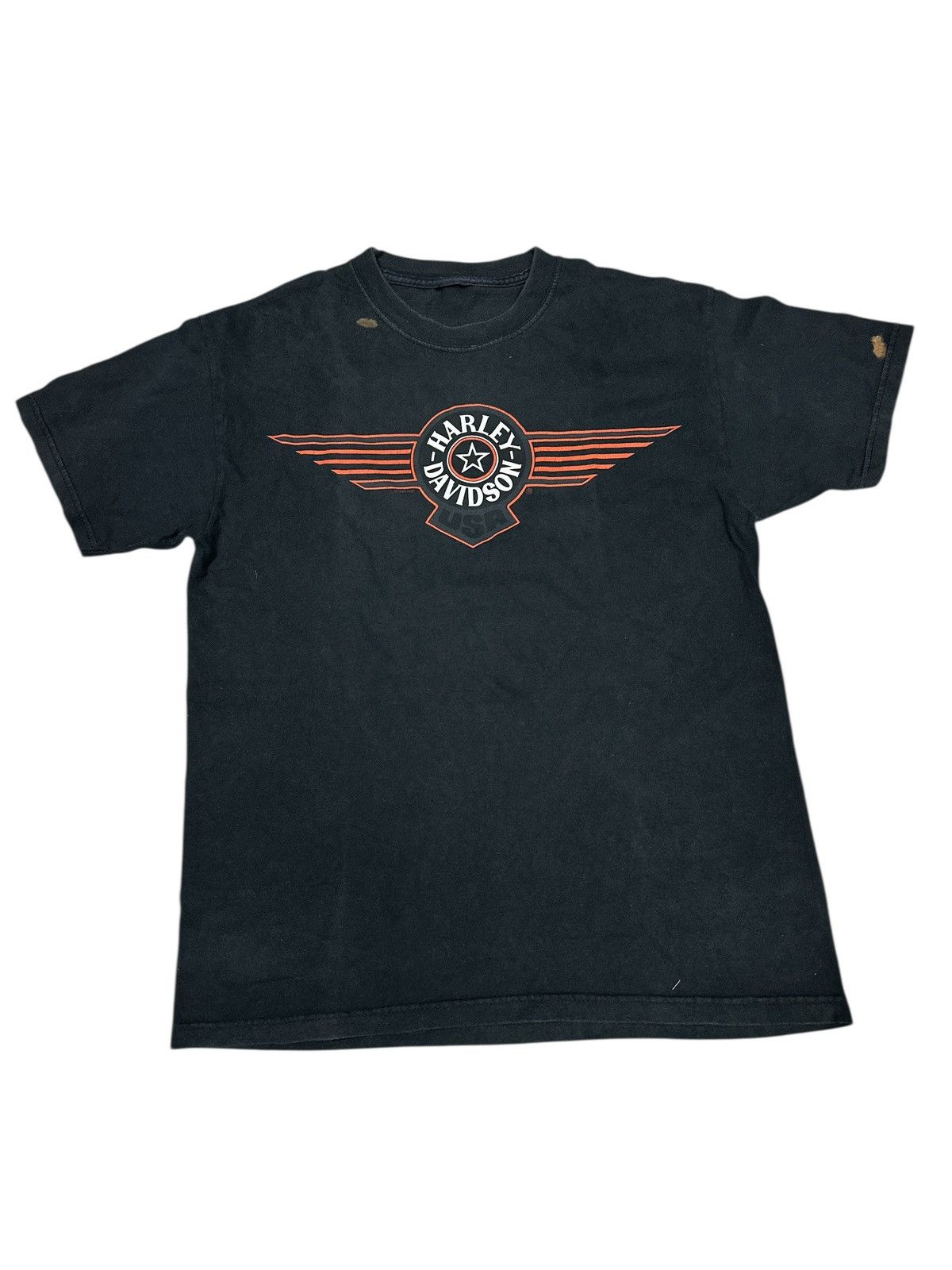 Vintage Faded Tee Vintage Y2k Harley Davidson Milwakee 💥🎌 Size US L / EU 52-54 / 3 - 1 Thumbnail
