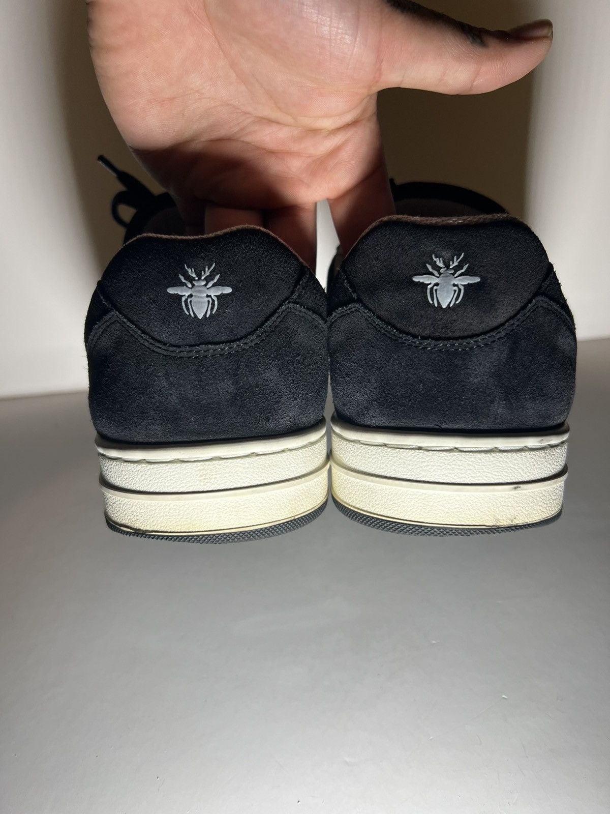 Dior Dior Homme B02 designer shoes sneaker head black/white bee Size US 13 / EU 46 - 11 Thumbnail