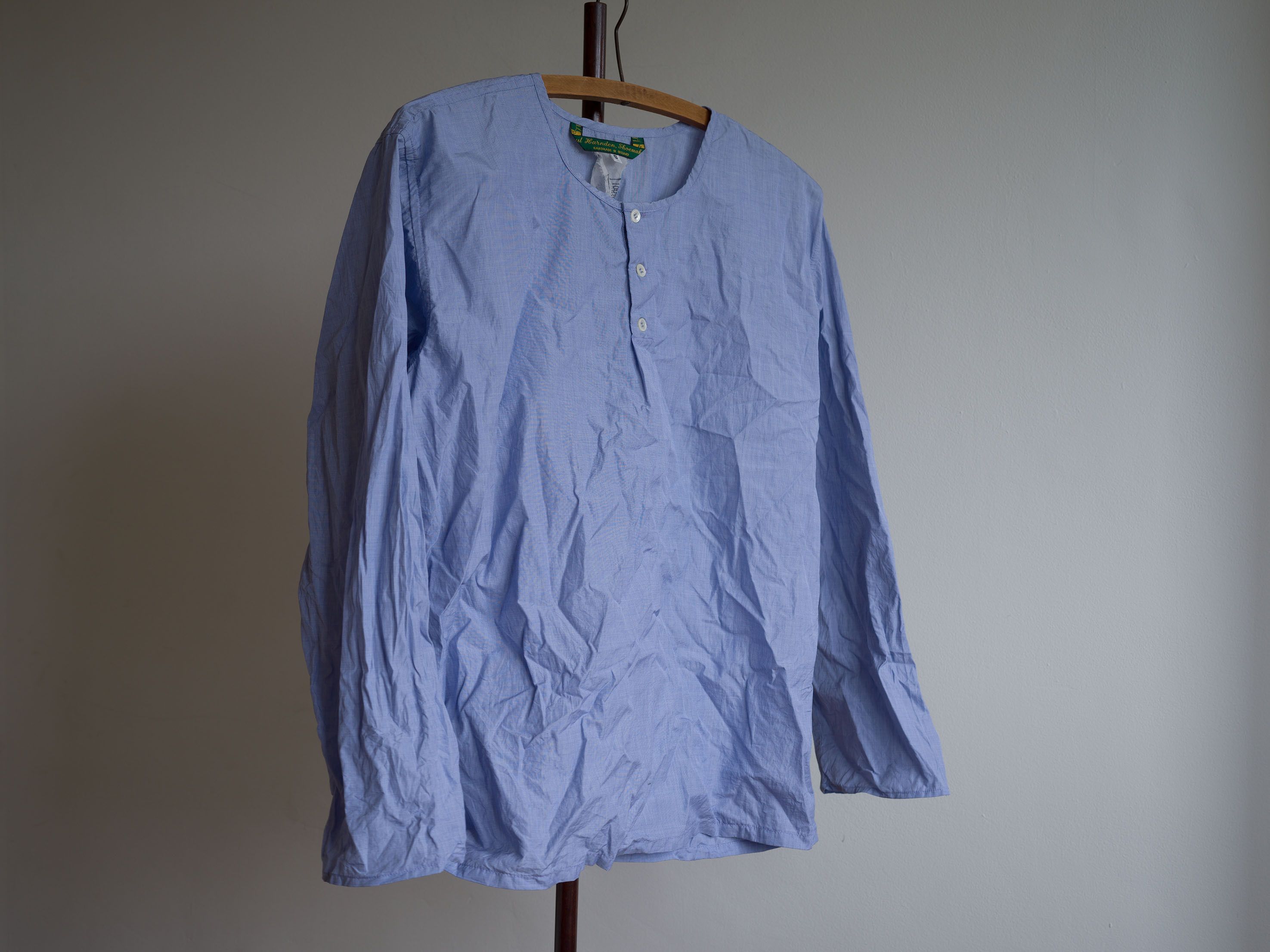 Paul Harnden Shoemakers MEN'S GRANDPA SHIRT COTTON Size US S / EU 44-46 / 1 - 2 Thumbnail