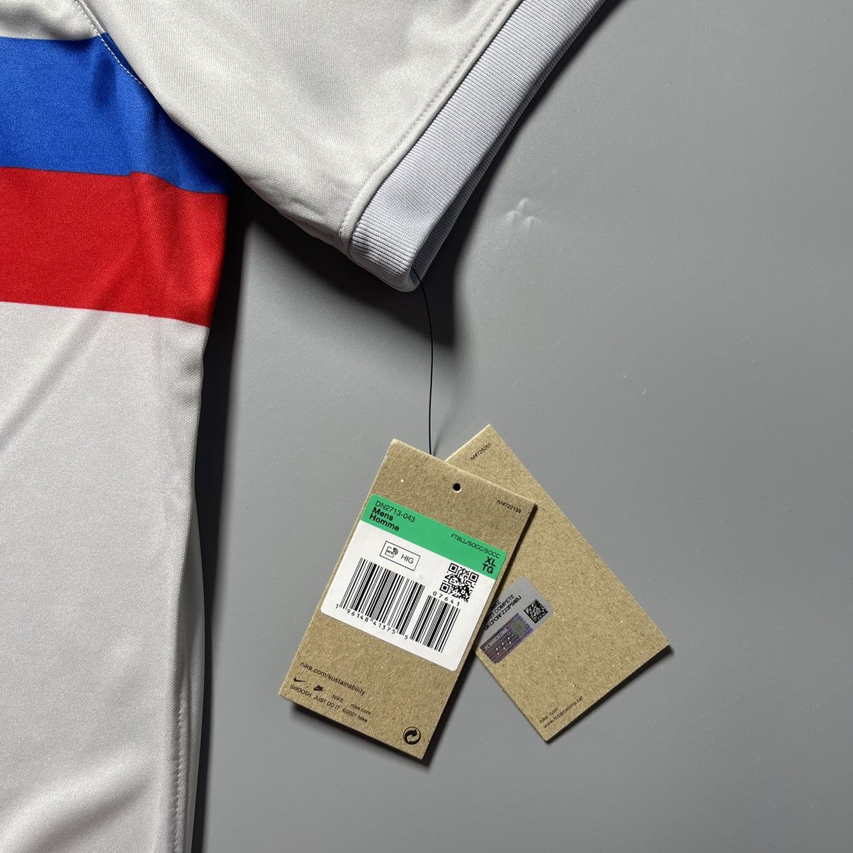 Nike × Vintage BARCELONA NIKE 2022/2023 FOOTBALL THIRD JERSEY #5 BUSQUETS Size US XL / EU 56 / 4 - 8 Thumbnail