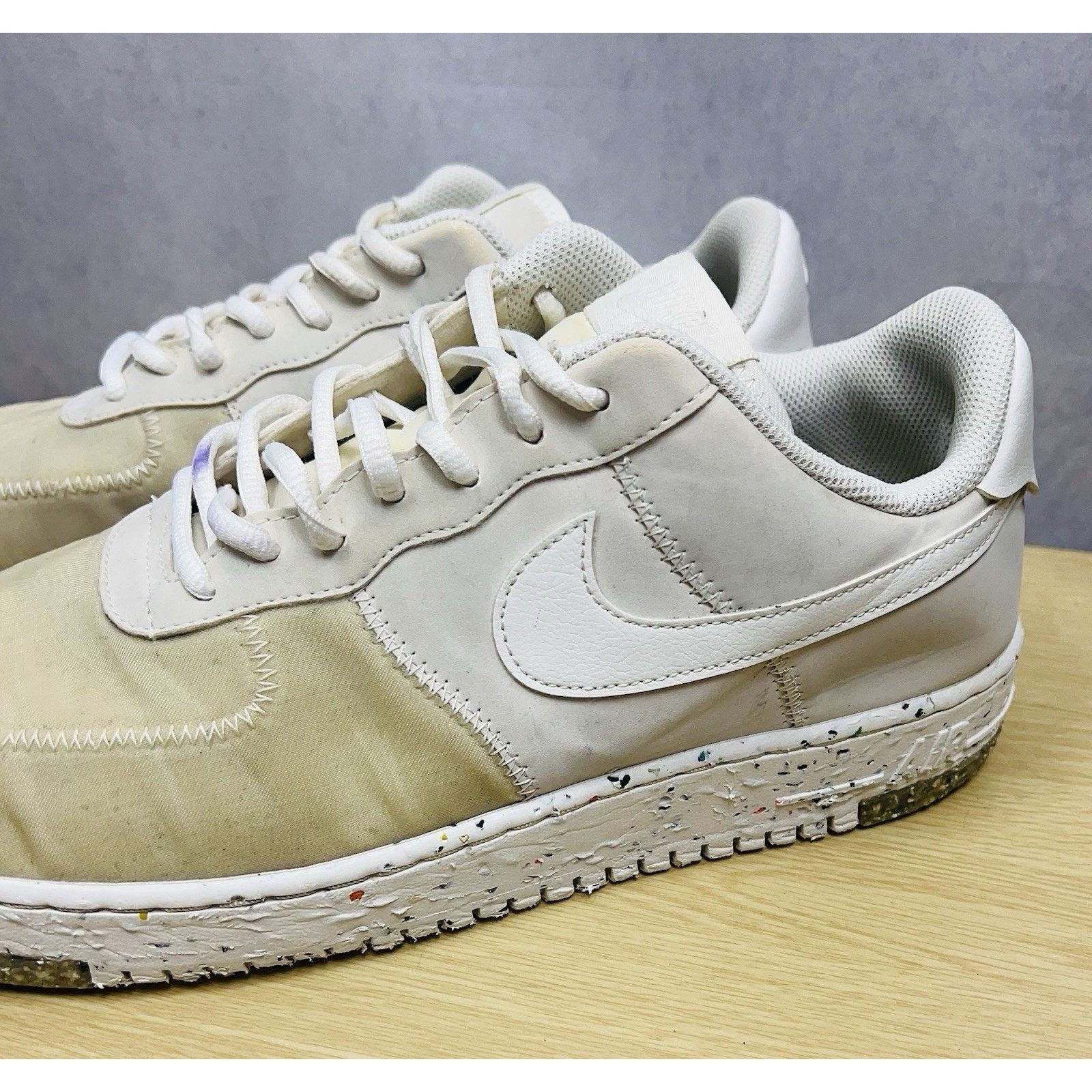 Nike Nike Air Force 1 Crater Mens DH2521-100 White Sneakers Sz 11 Size US 11 / EU 44 - 6 Thumbnail