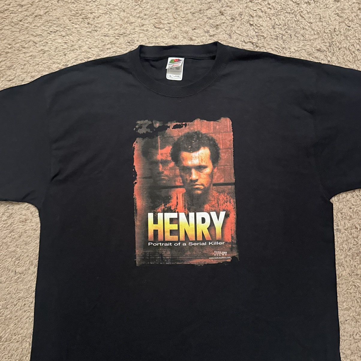 Vintage Vintage Henry Portrait of a Serial Killer Movie Tee XL Size US XL / EU 56 / 4 - 5 Thumbnail