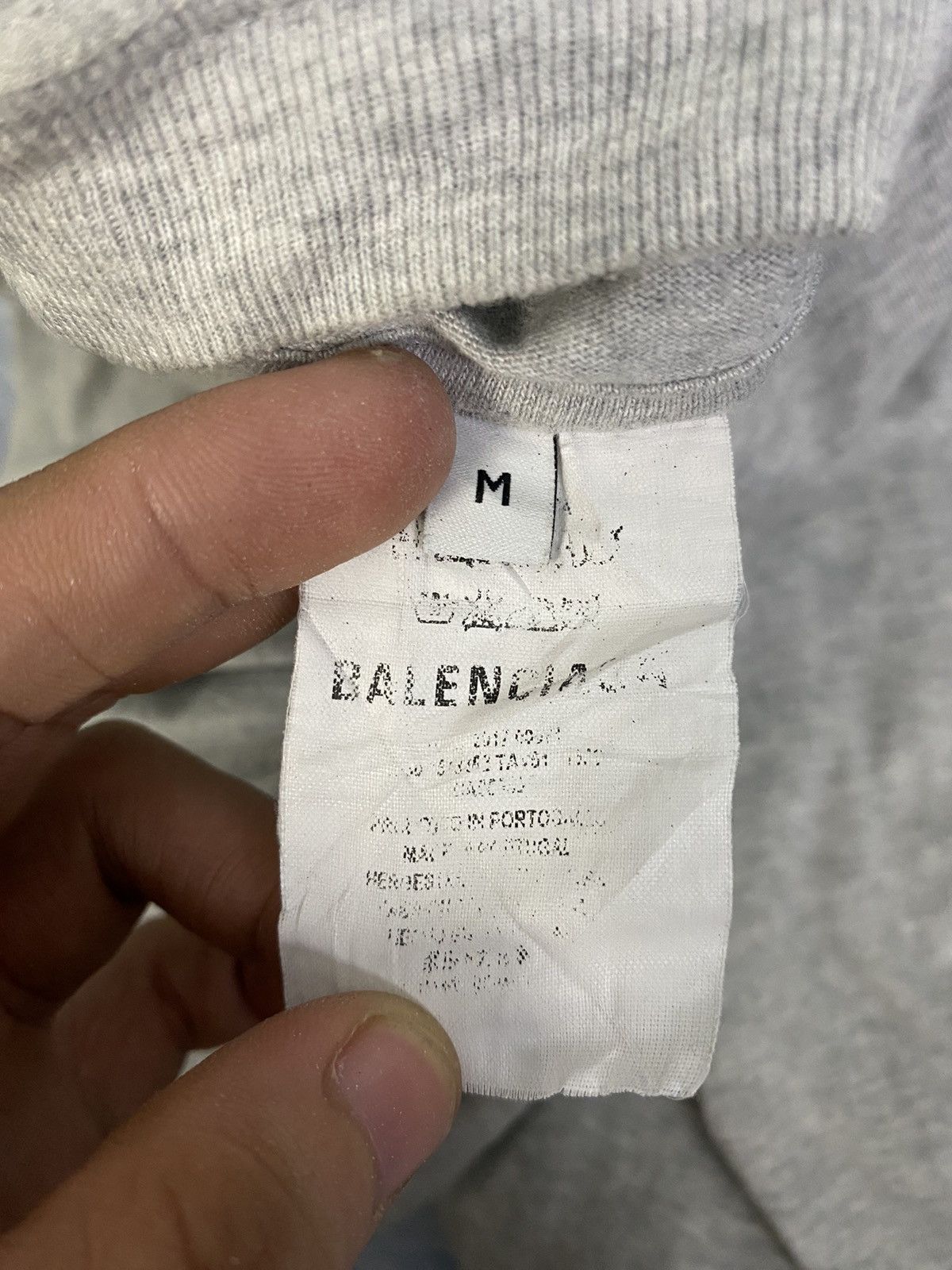 Balenciaga Balenciaga Back Logo Tee Size US M / EU 48-50 / 2 - 6 Thumbnail