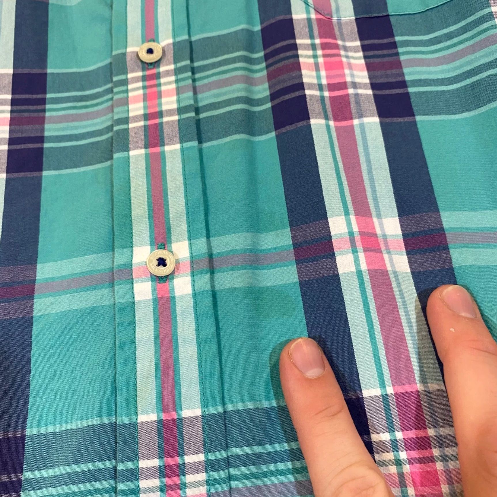 Southern Tide Southern Tide Shirt Men Large Classic Multicolor Plaid Button Down Dress Top L/S Mens Size US L / EU 52-54 / 3 - 5 Thumbnail