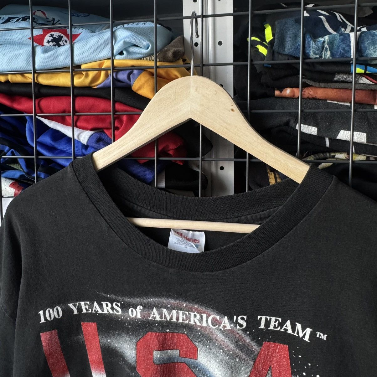 Vintage Vintage 1996 USA Olympics Team Atlanta T-shirt Size US XL / EU 56 / 4 - 7 Thumbnail