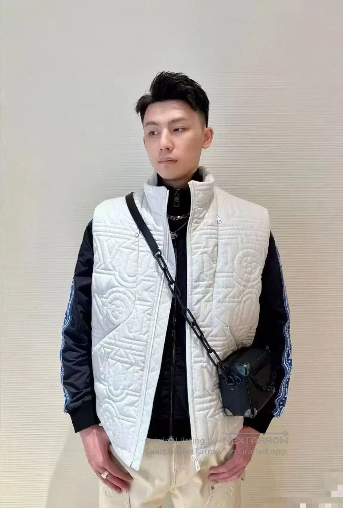 Louis Vuitton Louis Vuitton Embossed Vest with Tags. Size US M / EU 48-50 / 2 - 8 Thumbnail
