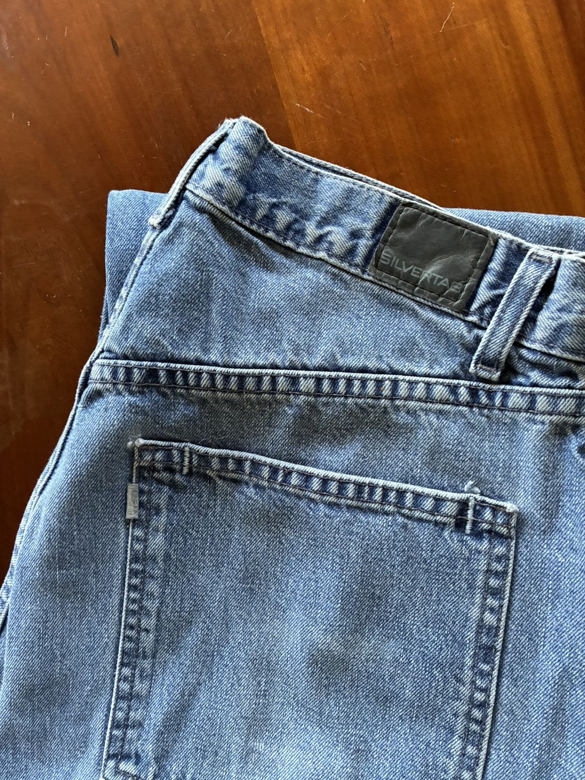 Vintage Levis Silvertab baggy denim jeans