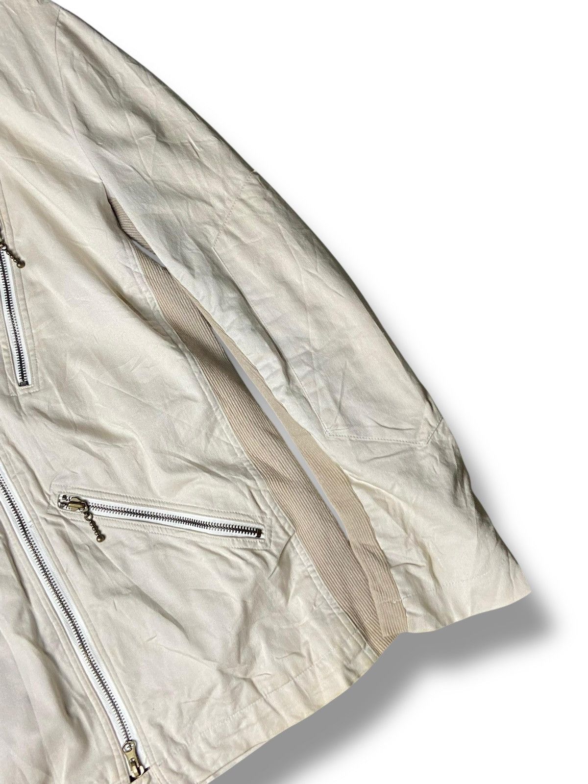 Japanese Brand Floyd Mano Garment Complex Multi zip Jacket (156) Size US XXS / EU 40 - 4 Thumbnail
