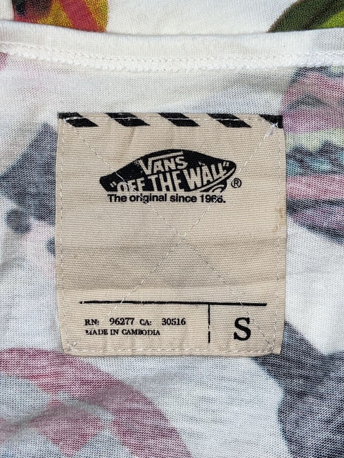 Vans VANS Sleeveless T-Shirt Size US S / EU 44-46 / 1 - 12 Thumbnail