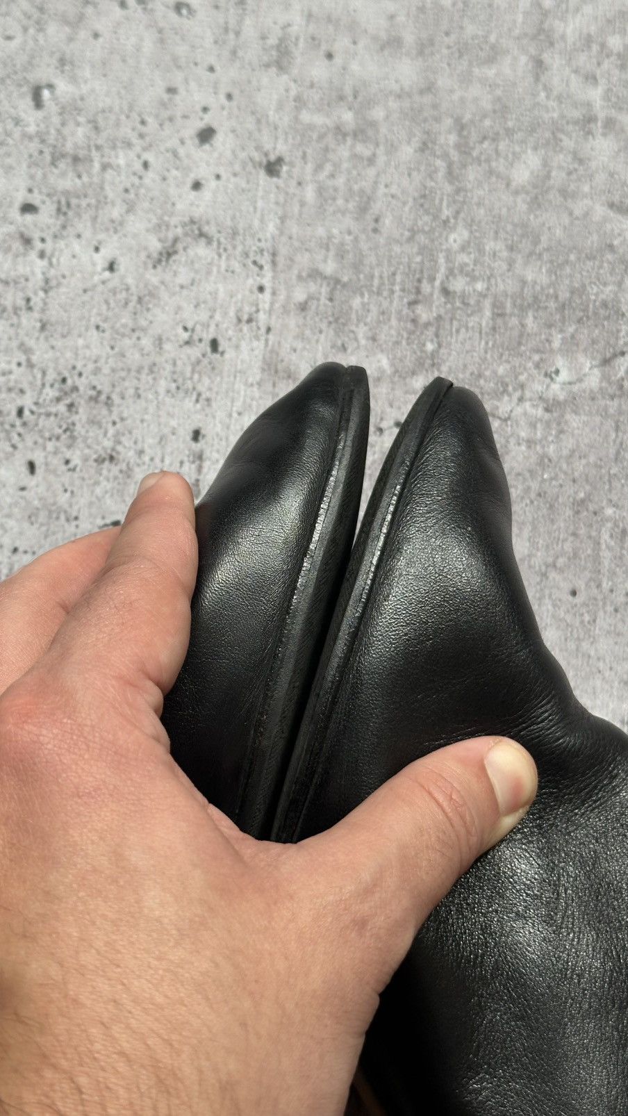 Repetto Women's Reppeto Leather Black Block Heels Size US 10 / IT 40 - 14 Thumbnail