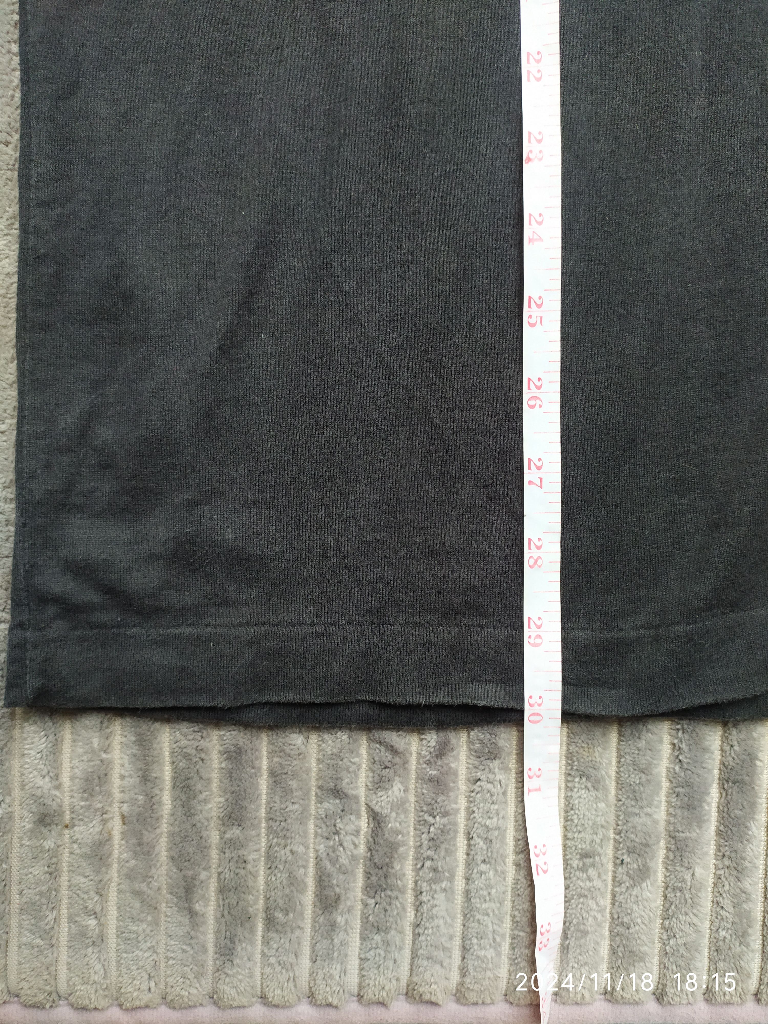 Nike × Vintage Vintage 90’s NIKE AIR LONG SLEEVE COLOUR BLACK Size US XL / EU 56 / 4 - 7 Thumbnail