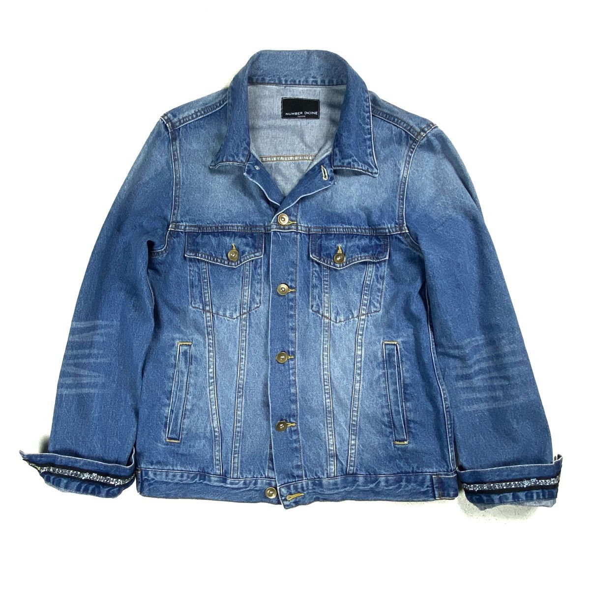 Number (N)ine Number Nine Denim Jacket Size US S / EU 44-46 / 1 - 1 Thumbnail