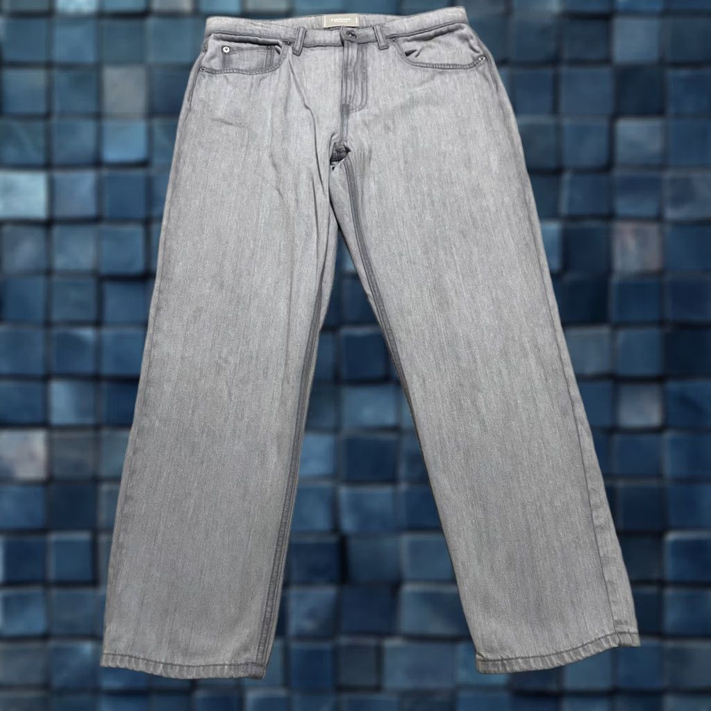 Everlane Everlane Jeans Womens sz 29 Gray Denim Straight Leg High Rise Medium Wash Size 29" - 1 Thumbnail