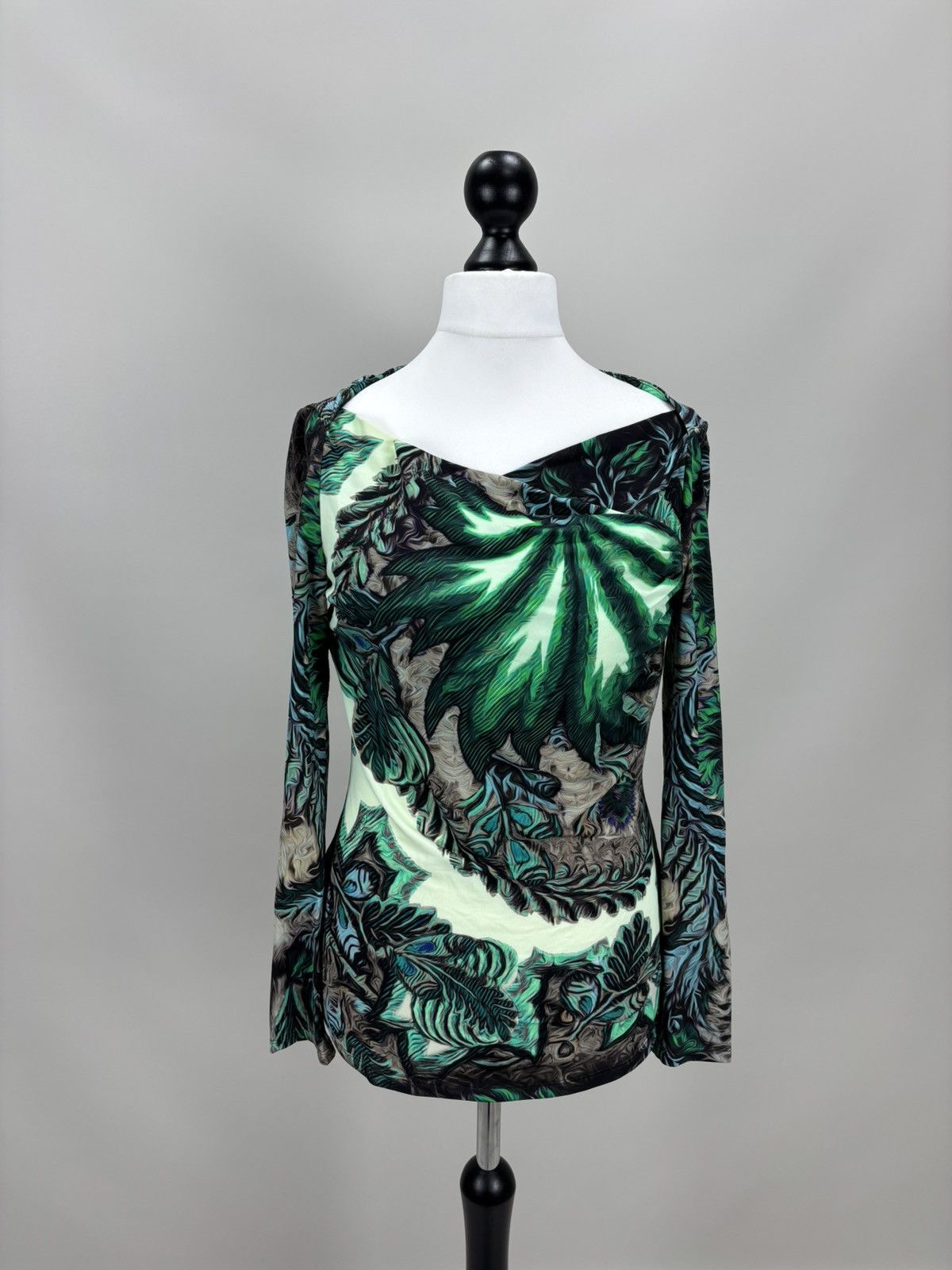 Roberto Cavalli Womens blouse Roberto Cavalli Size 46 Color Multicolor Size L / US 10 / IT 46 - 1 Thumbnail