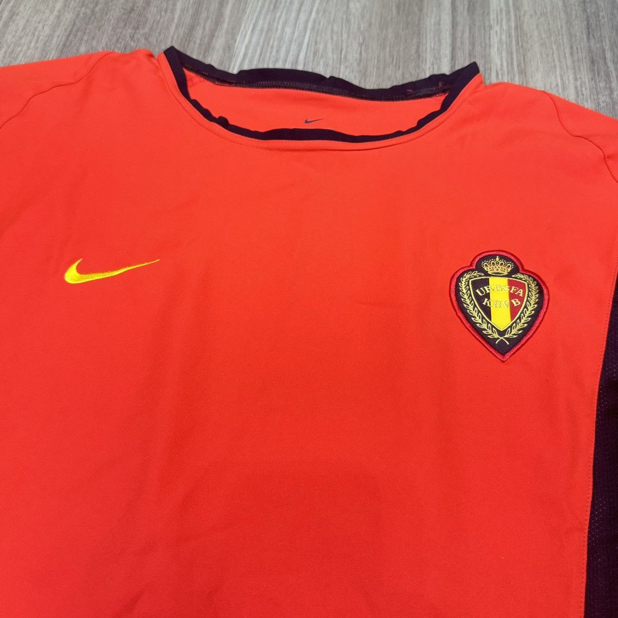 Nike Belgium World Cup 2002 home shirt (Bnwt) Size US M / EU 48-50 / 2 - 3 Thumbnail