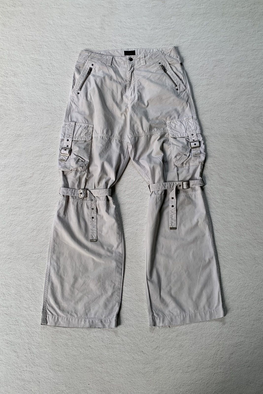 Issey Miyake 2000s Issey Miyake Tete Homme Chargo Bondage Pants Size US 33 - 1 Thumbnail