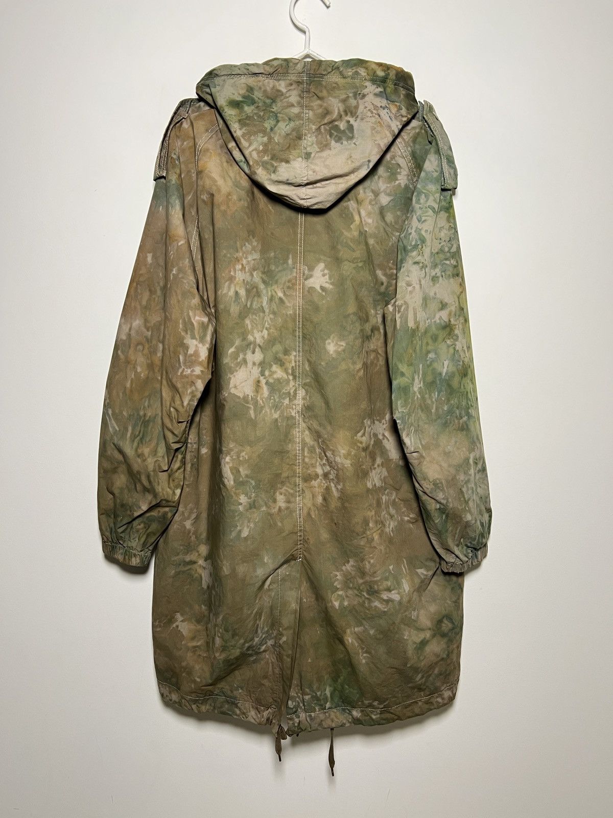 Acne Studios acne studios 2011 tie dye fishtail camo parka jacket Size US M / EU 48-50 / 2 - 4 Thumbnail