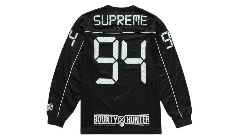 Supreme Supreme Bounty Hunter Mesh Moto Jersey Black XL - BRAND