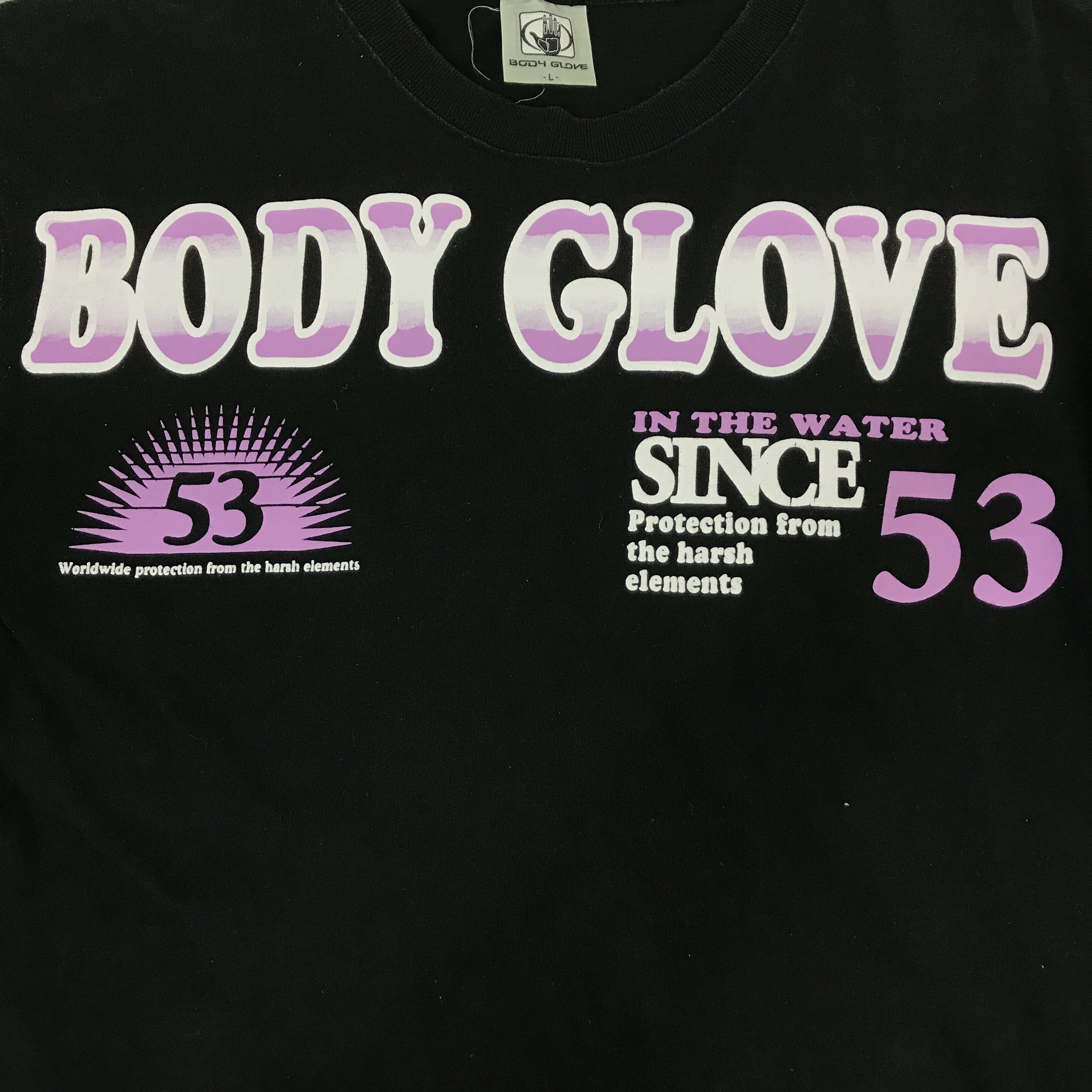 Body Glove BODY GLOVE SURF BRAND BLACK LONG SLEEVE T-SHIRT Size US L / EU 52-54 / 3 - 11 Thumbnail