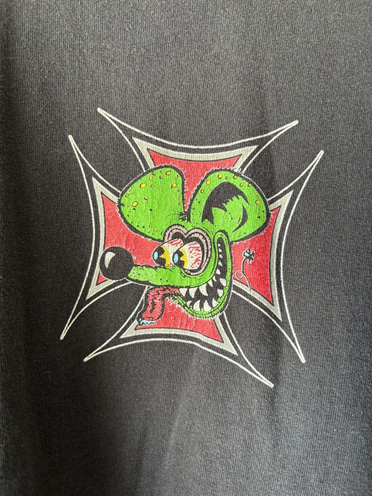Vintage Vintage Rat Hole Biker Tee Size US XXL / EU 58 / 5 - 4 Thumbnail