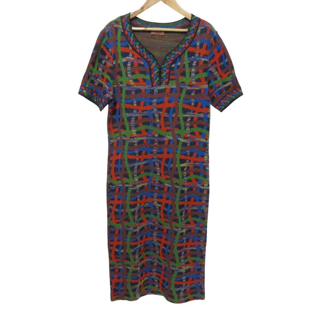 Other Missoni Check Jacquard Long Knit Dress Others Dresses DUTY FREE for USA
