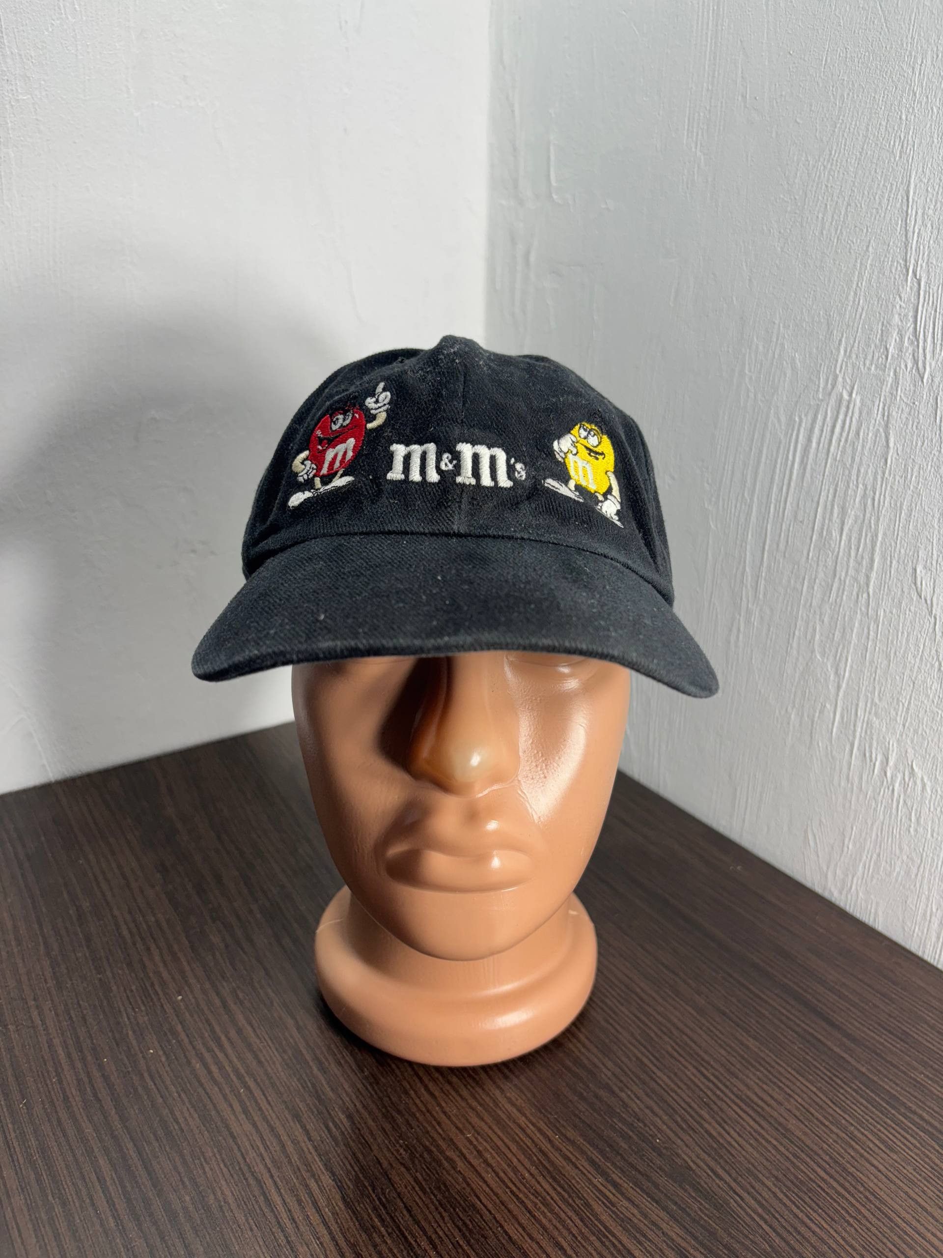 NASCAR Vintage M&M’s Nascar Racing Cap Hat Velvet Regular Sz Size ONE SIZE - 1 Thumbnail