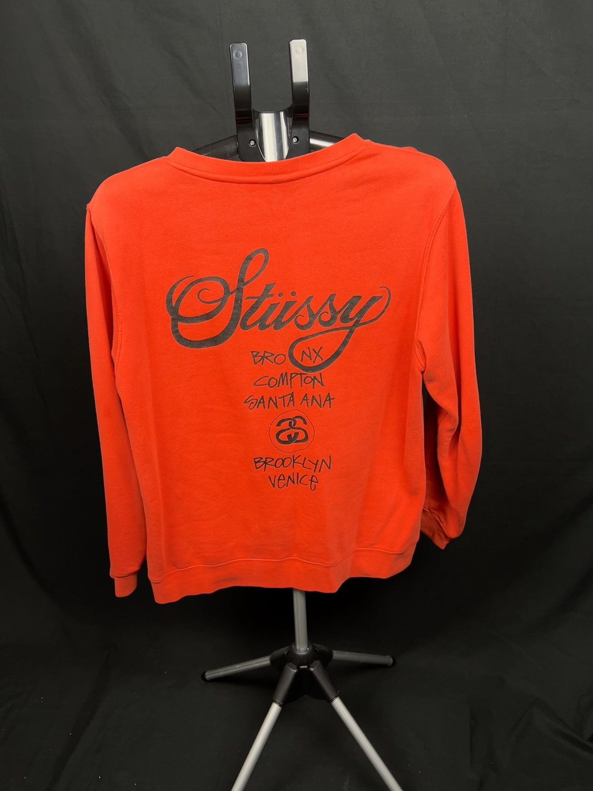 Stussy Stüssy world tour crew neck sweatshirt Size US M / EU 48-50 / 2 - 3 Thumbnail